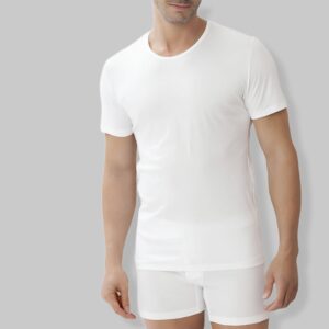 Premium Round Neck T-shirt, short sleeves, 100% Cotton