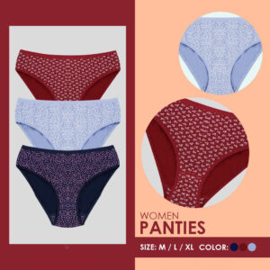 Lady Bikini – Women’s Panties, 96% Cotton