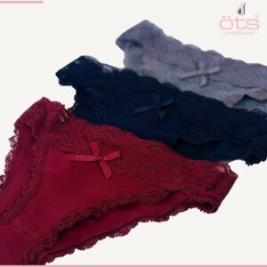 OTS Lace Thong – 3 Pack